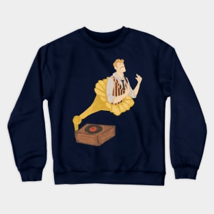 live from your living room Crewneck Sweatshirt